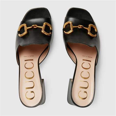 gucci slide heels|gucci slides cost.